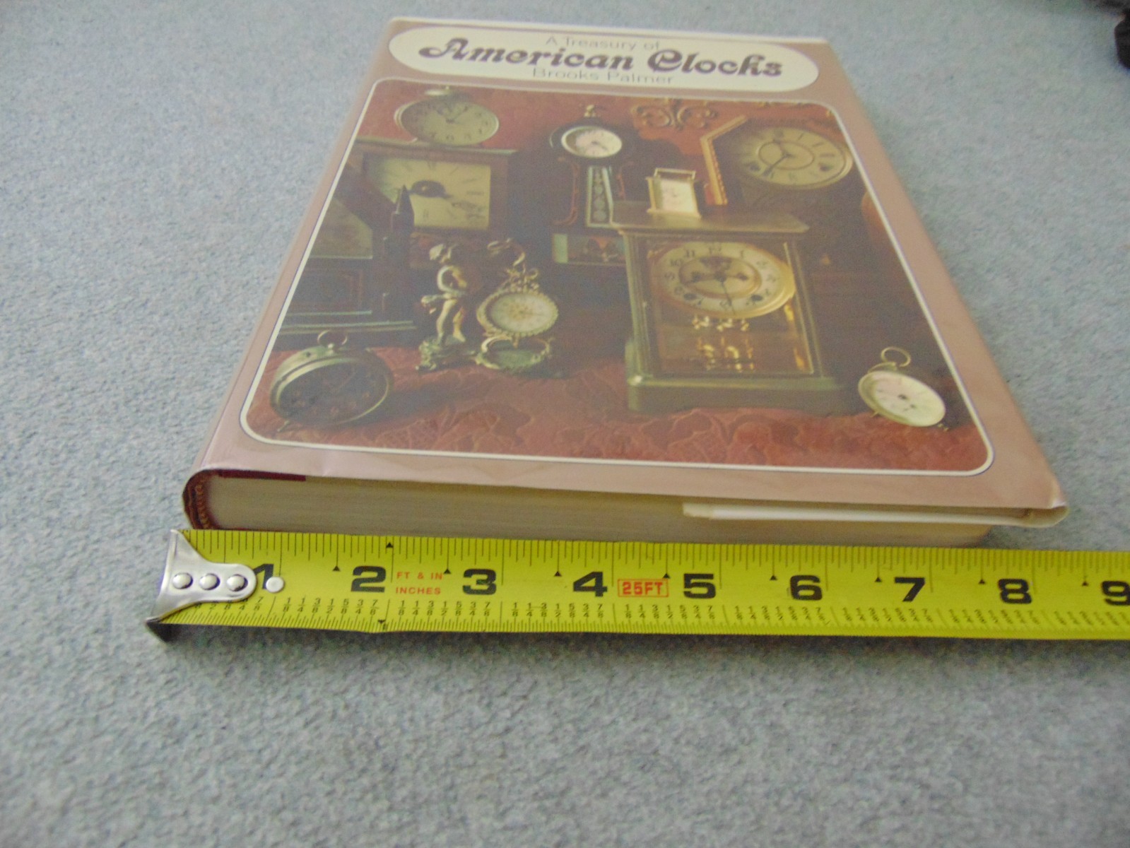 A TREASURY OF AMERICAN CLOCKS BY BROOKS PALMER BOOK