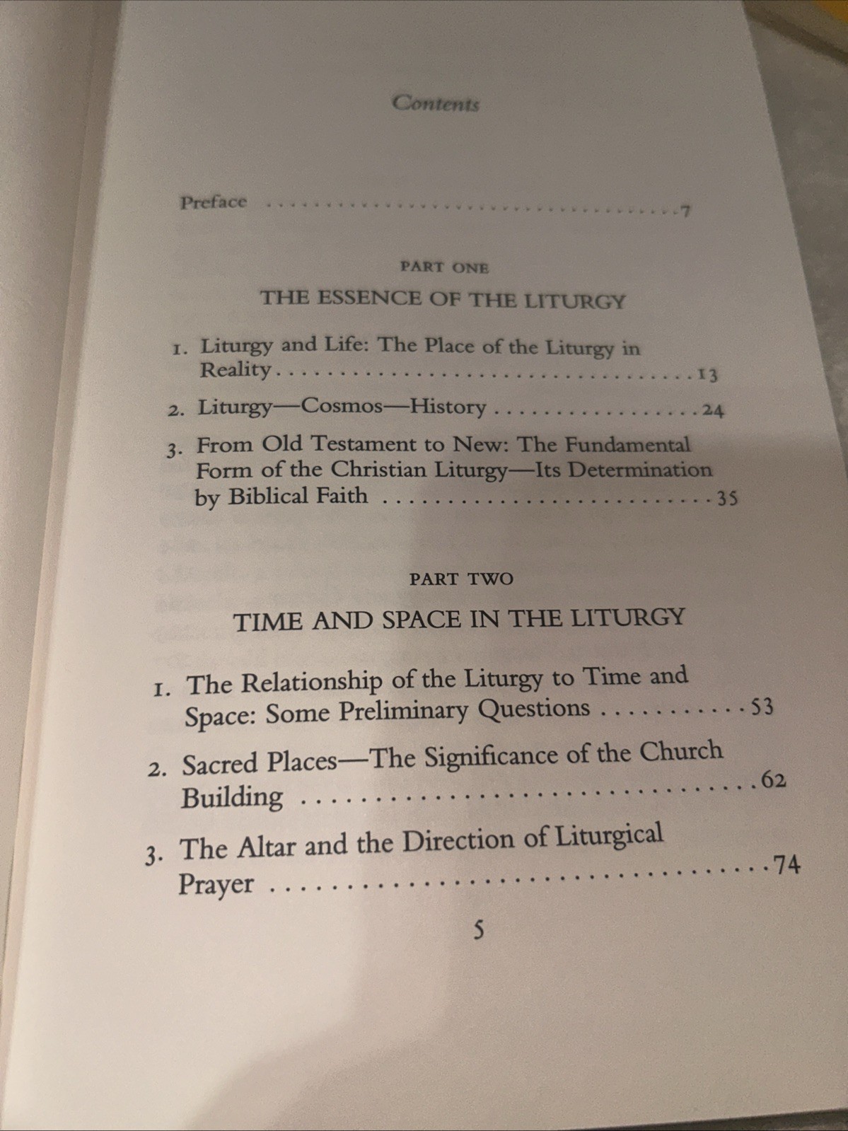 The Spirit of the Liturgy, Ratzinger, Joseph Cardinal, 9780898707847