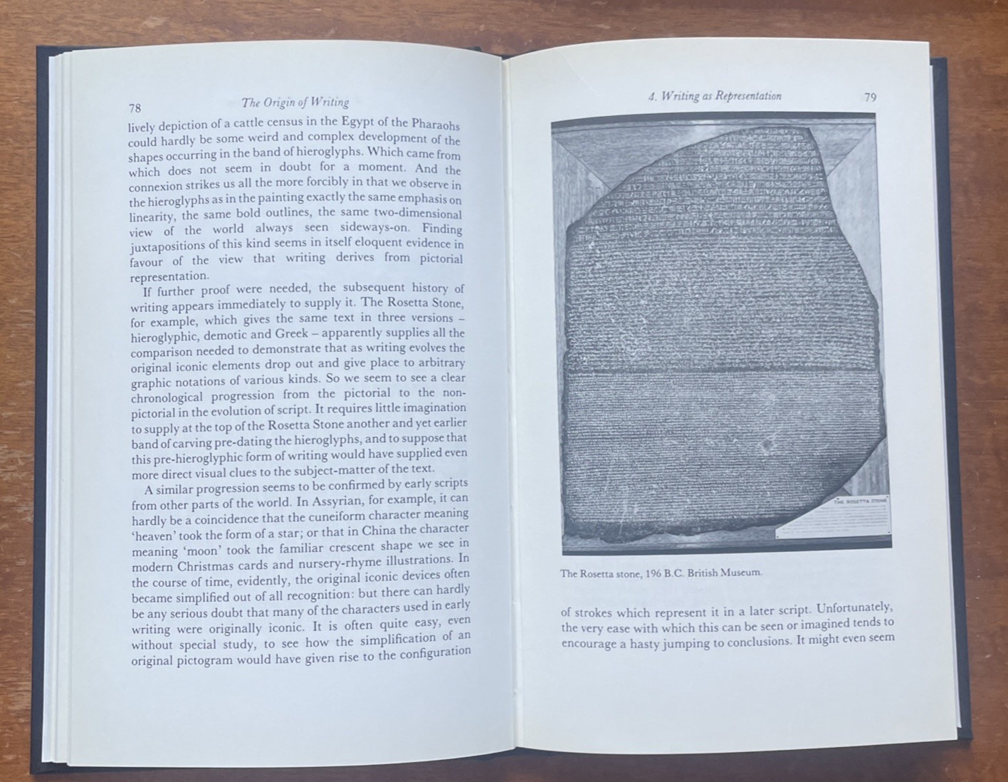 The Origin of Writing by Roy Harris, First Edition, Like New Hardback