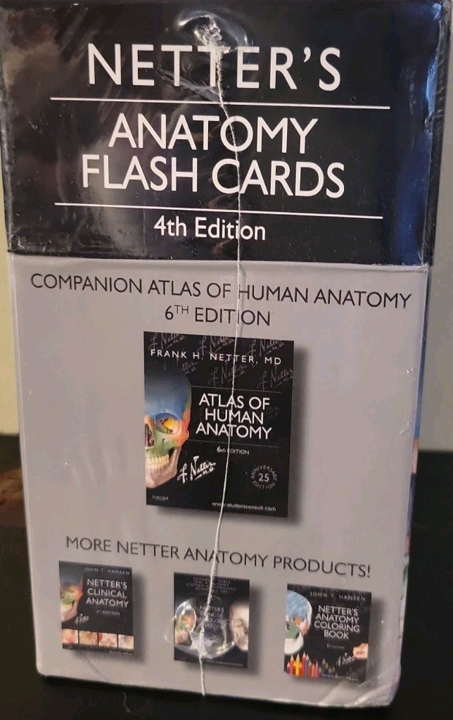 Netter Basic Science Ser.: Netter’s Anatomy Flash Cards : With Online Student…