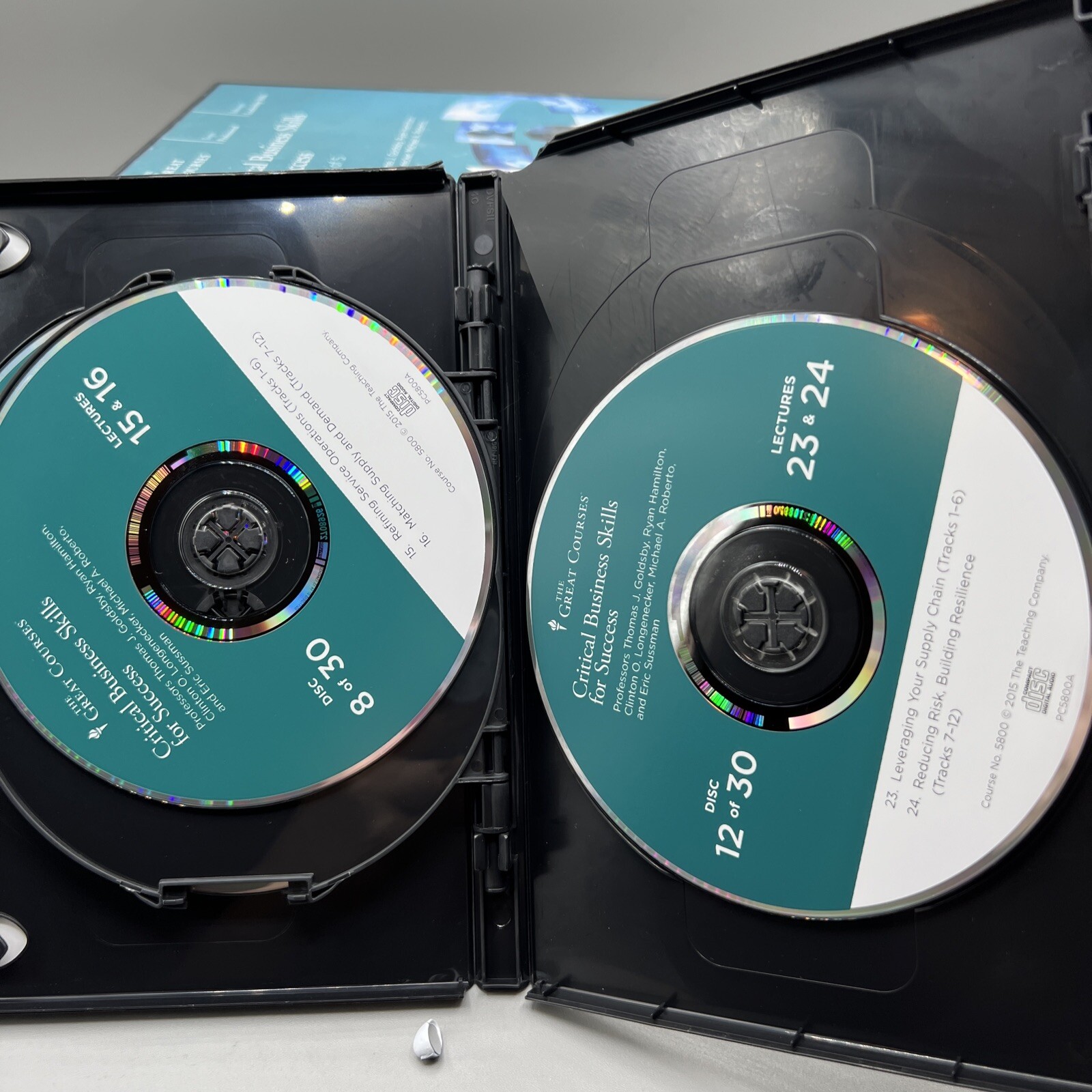 Great Courses Critical Business Skills, Guidebook, 3 Lecture Books, 4 DVD’s