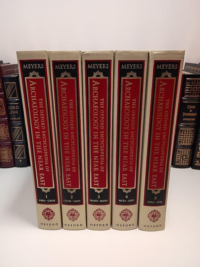 Oxford Encyclopedia of Archaeology in the Near East Complete 5 Volume Set LN ⭐