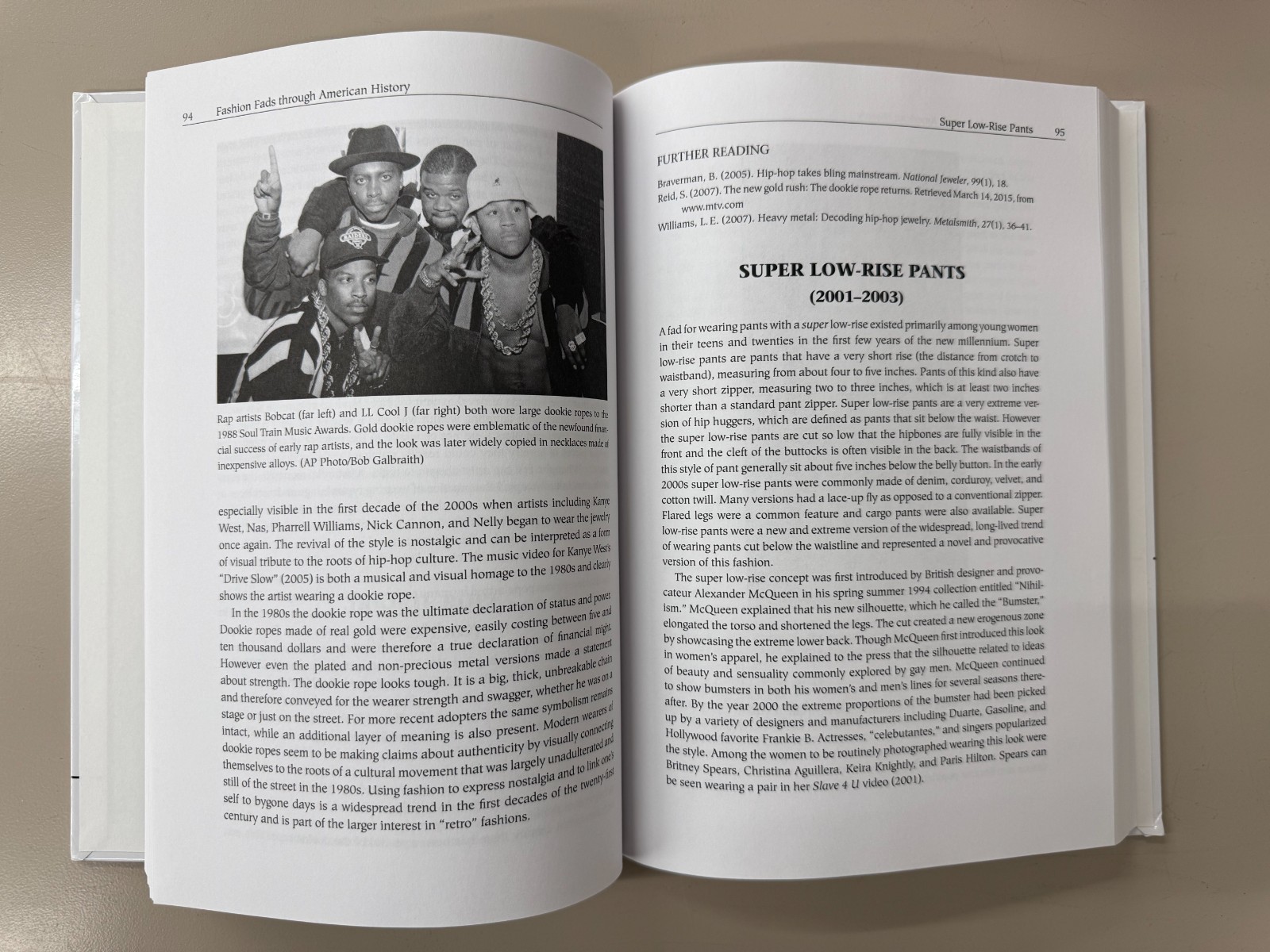 Fashion Fads Through American History : EX-LIBRARY