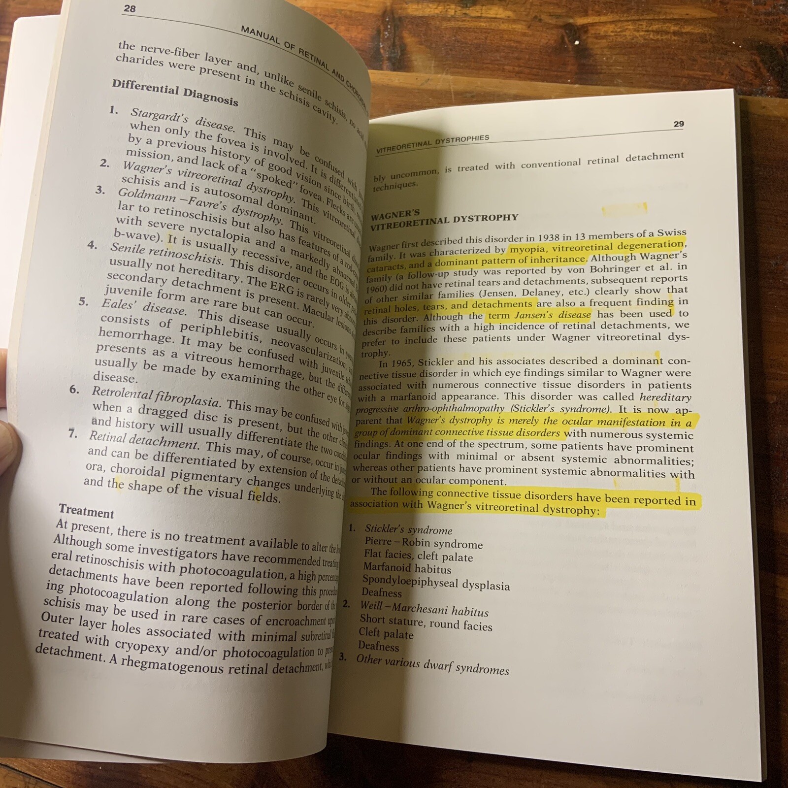 Manual of Retinal and Choroidal Dystrophies Michael Bloom Charles Garcia 1982