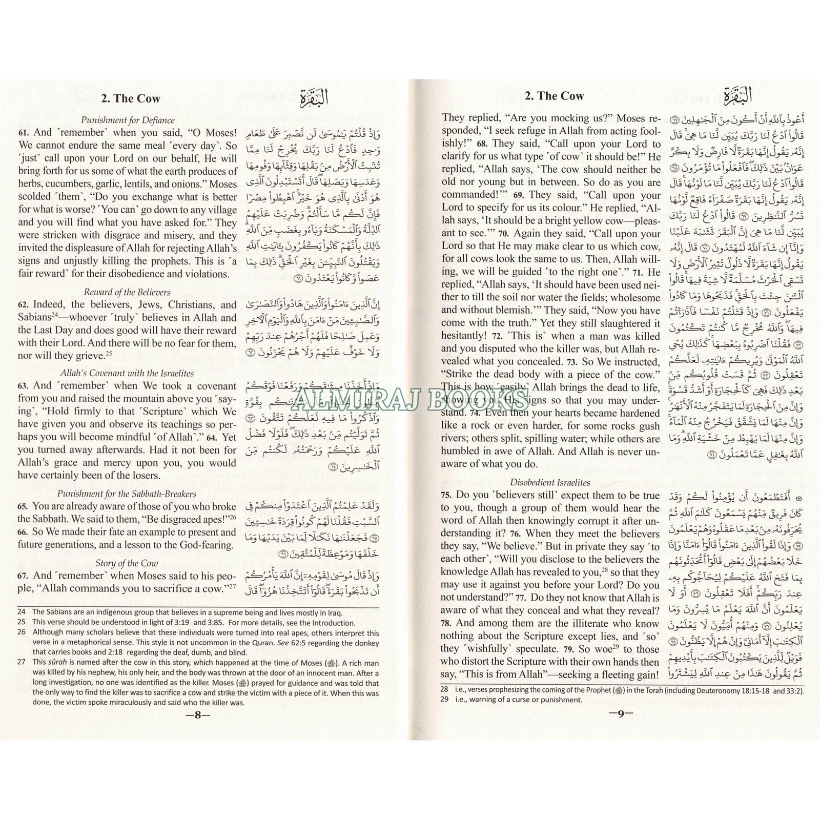 The Clear Quran with Arabic Text (Flexible Cover)
