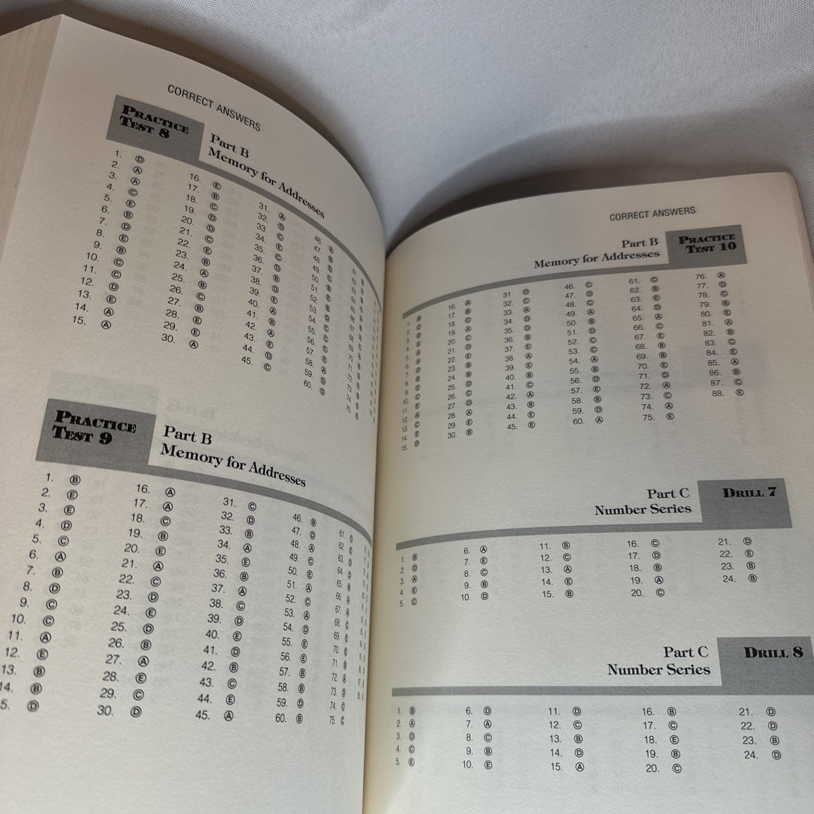 U.S. Postal Exam Test 470 for City Carrier, Distribution Clerk, Mail Handler