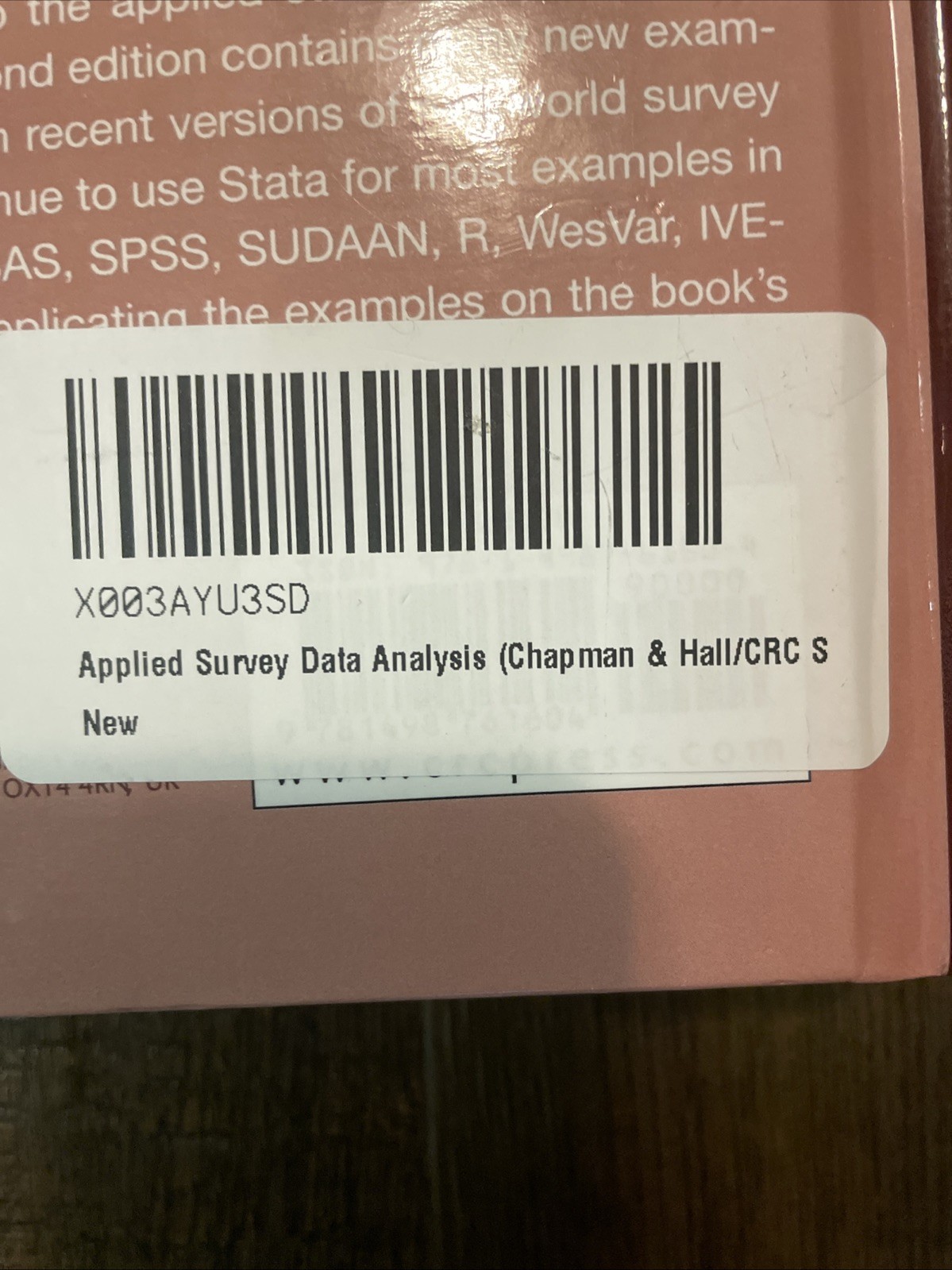 Applied Survey Data Analysis, Hardcover by Heeringa, Steven G.; West, Brady T…