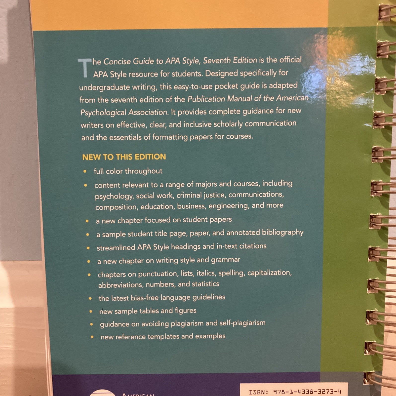 Concise Guide to APA Style: 7th Edition (OFFICIAL) by the APA