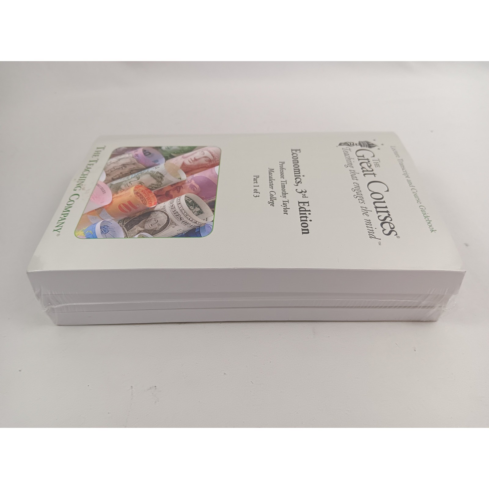 The Great Courses Economics Lecture Transcripts Professor Timothy Taylor NEW