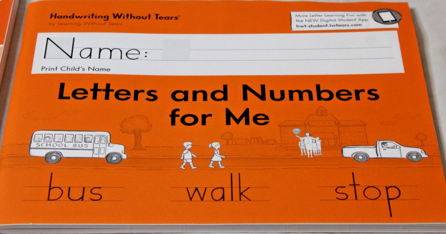 Handwriting Without Tears Letters & Number for Me Teacher & Student Book Set