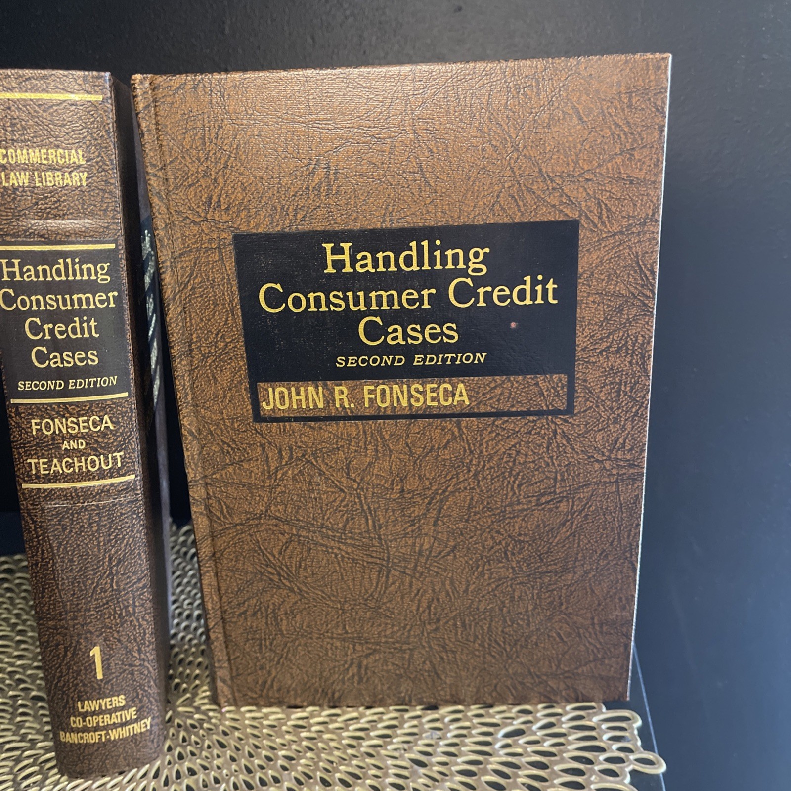 Handling Consumer Credit Cases 2nd Ed – Fonseca & Teachout – 1980 2-Vol Set HC