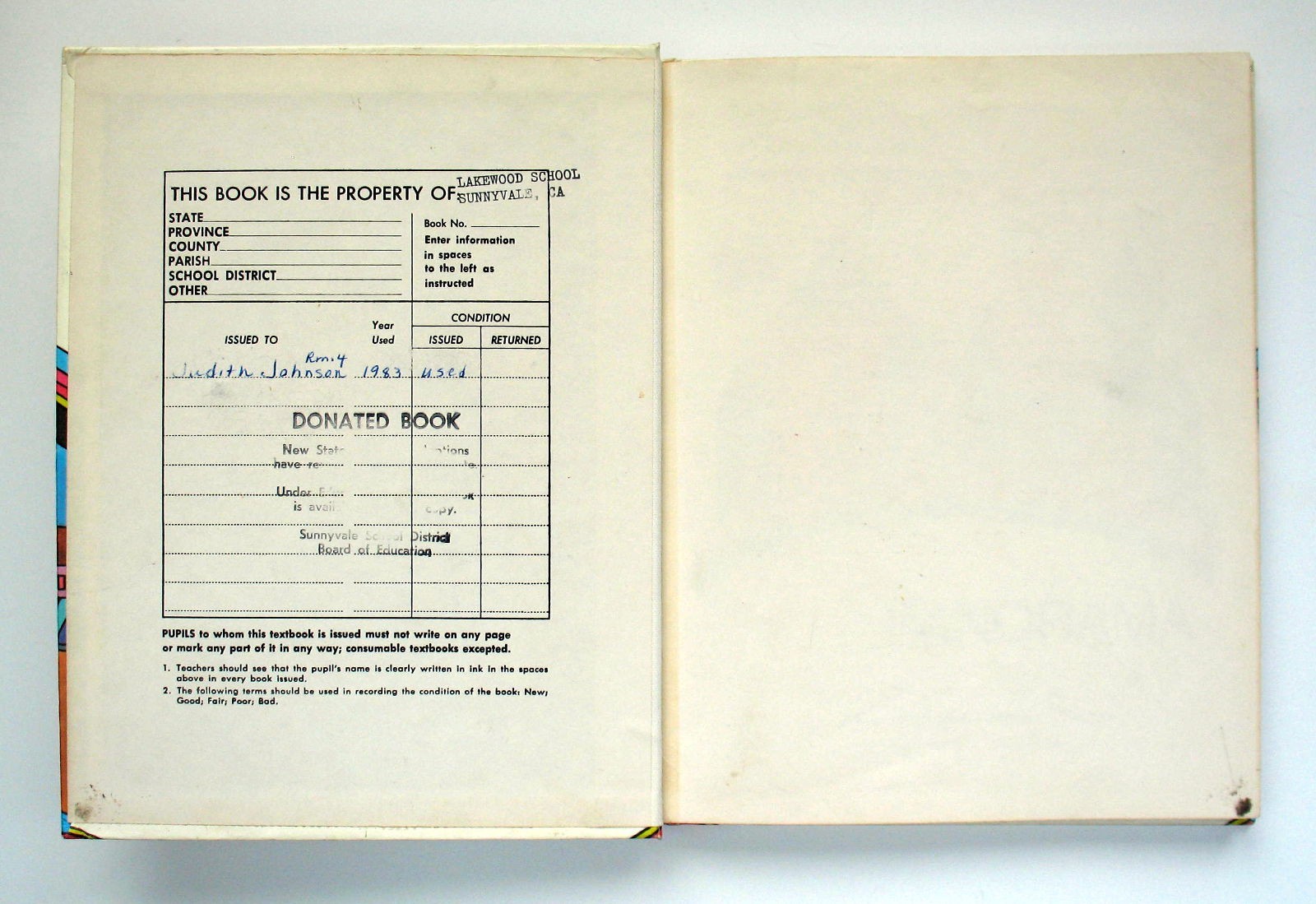 Panorama Houghton Mifflin Reader Textbook 1974 by William K Durr