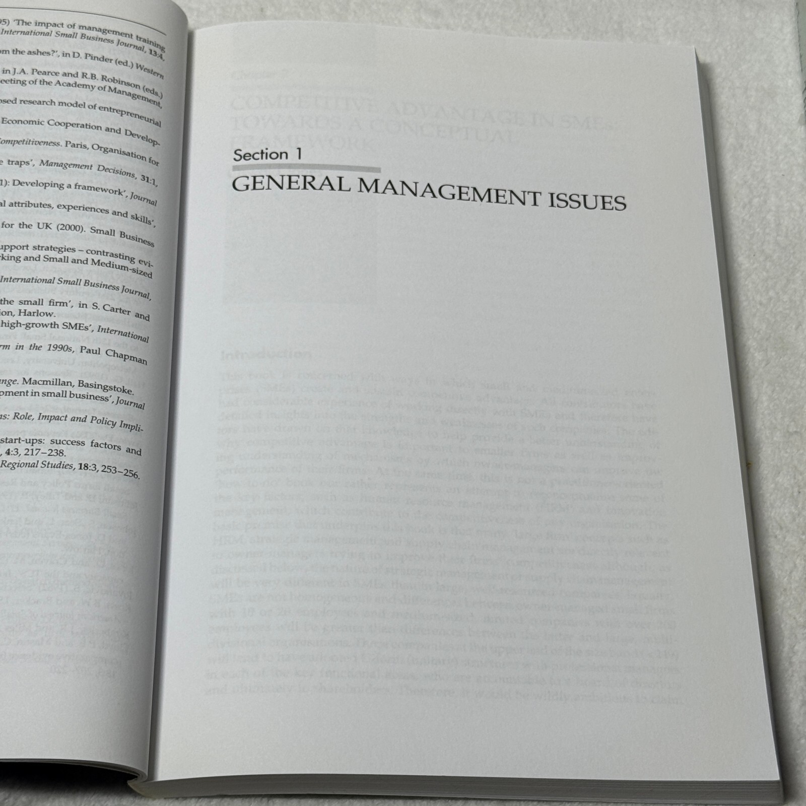 Competitive Advantage in SMEs: Organising for Innovation and Change by Oswald J.