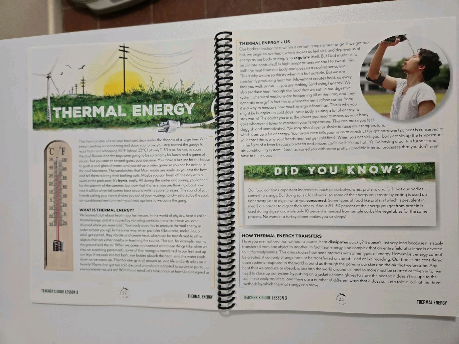 Gather Round Homeschool – Energy- Science – Teacher’s Guide GENTLY USED