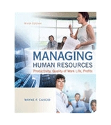 Managing Human Resources – Hardcover By Cascio, Wayne – NEW