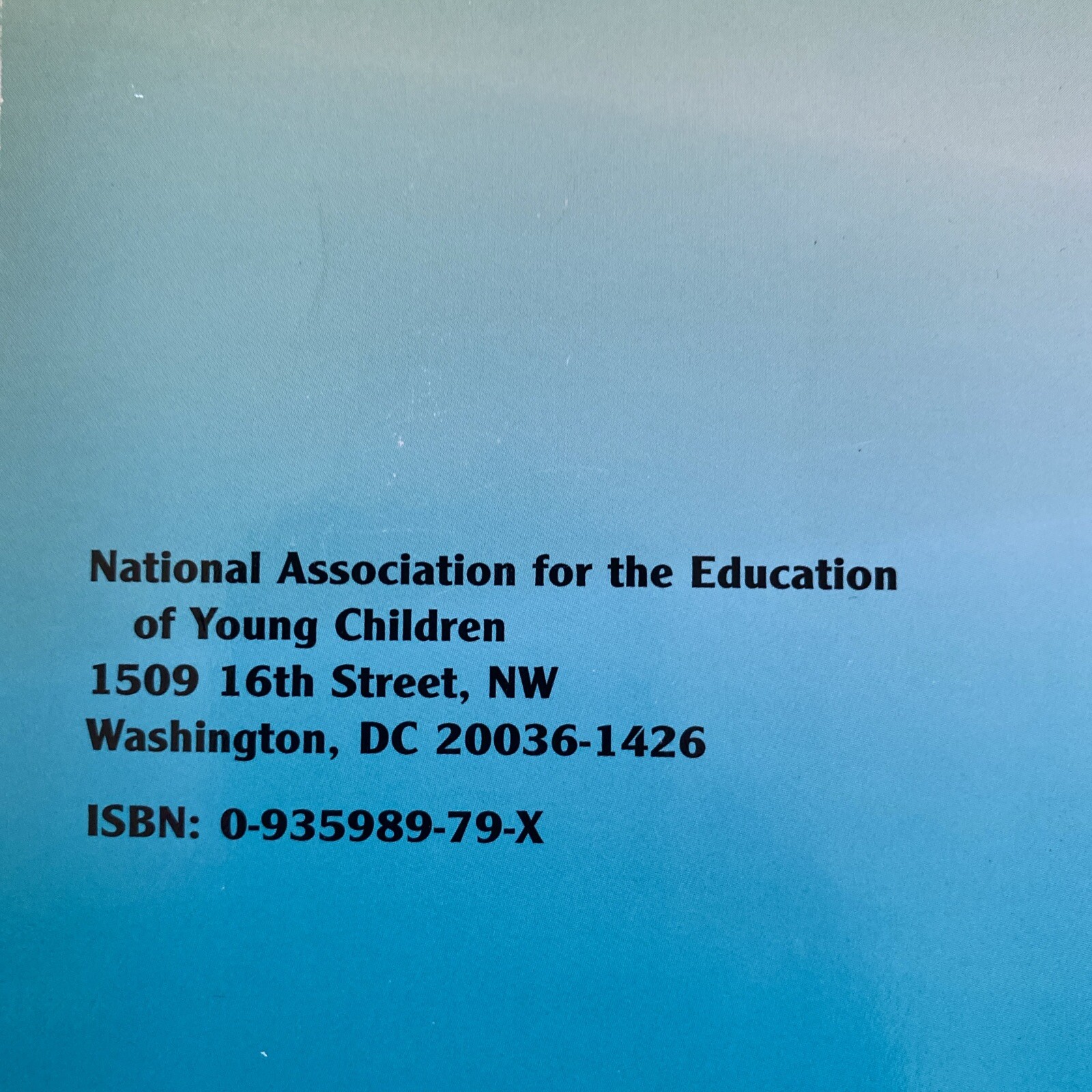 Developmentally Appropriate Practice in Early Childhood Programs (N.A.E.Y.C.)