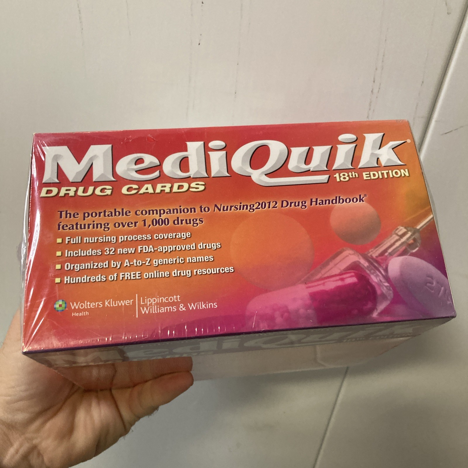 MediQuik Drug Cards (Flash Cards 18th Edition) Nursing / Medicine
