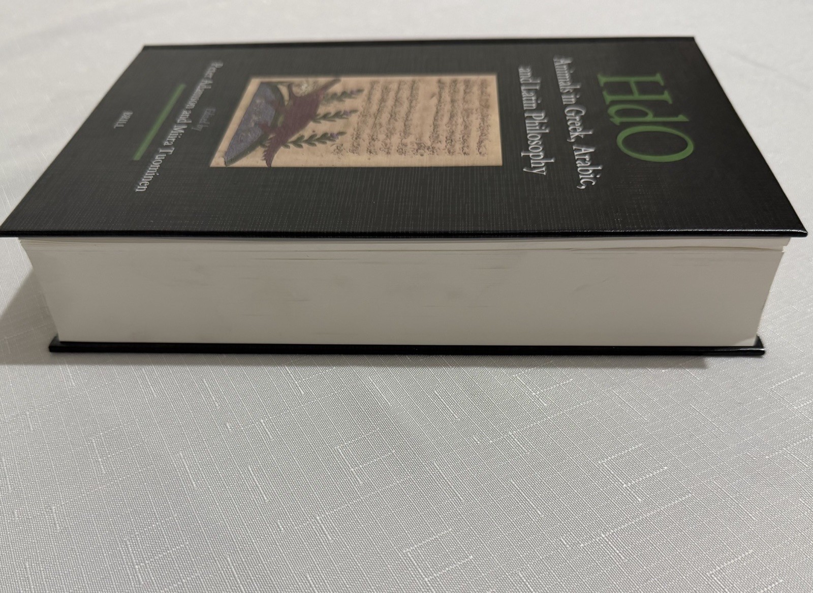 Animals in Greek, Arabic, and Latin Philosophy Brill HdO Peter Adamson Hardcover