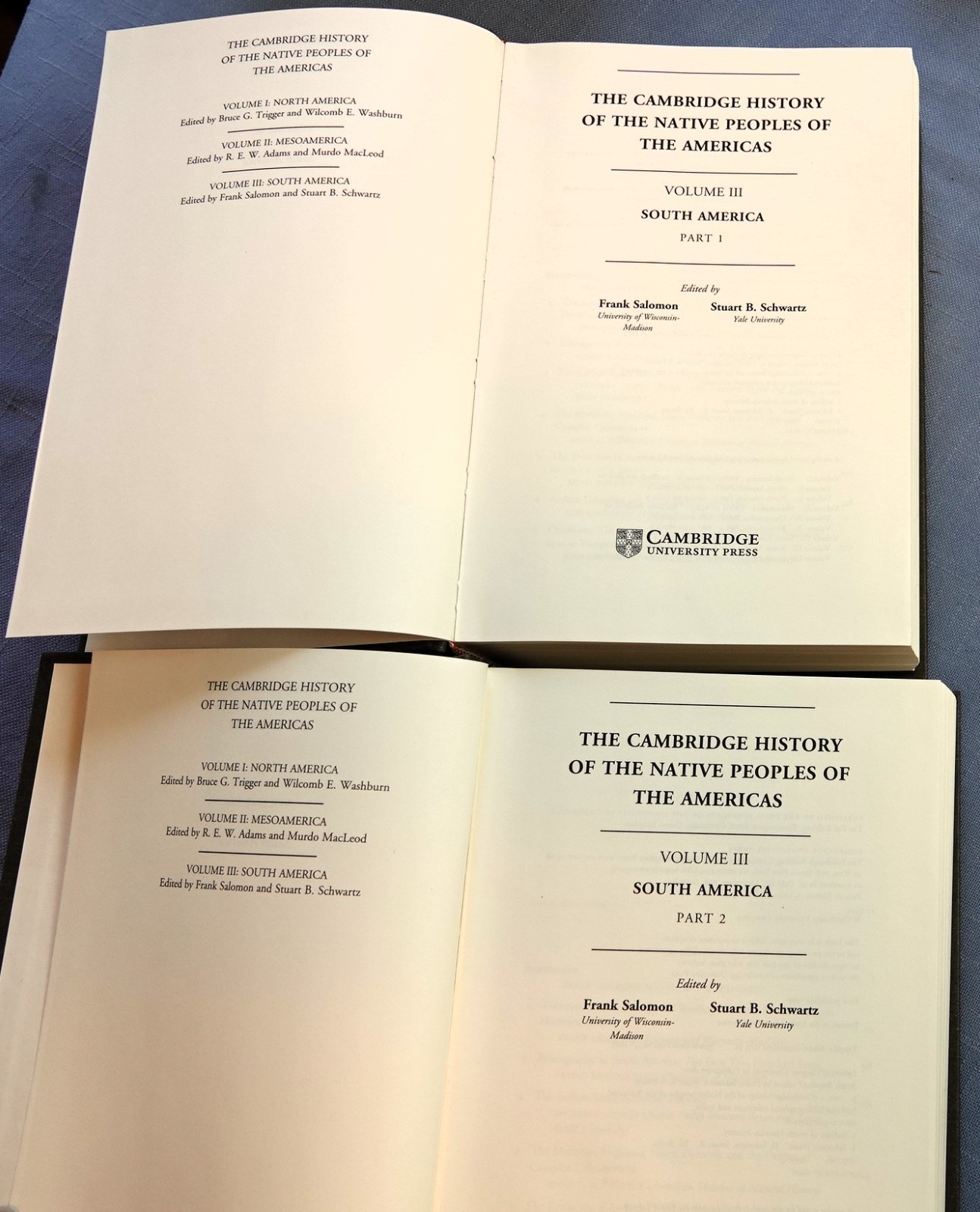 The Cambridge History of the Native Peoples of the Americas Ser.: South America