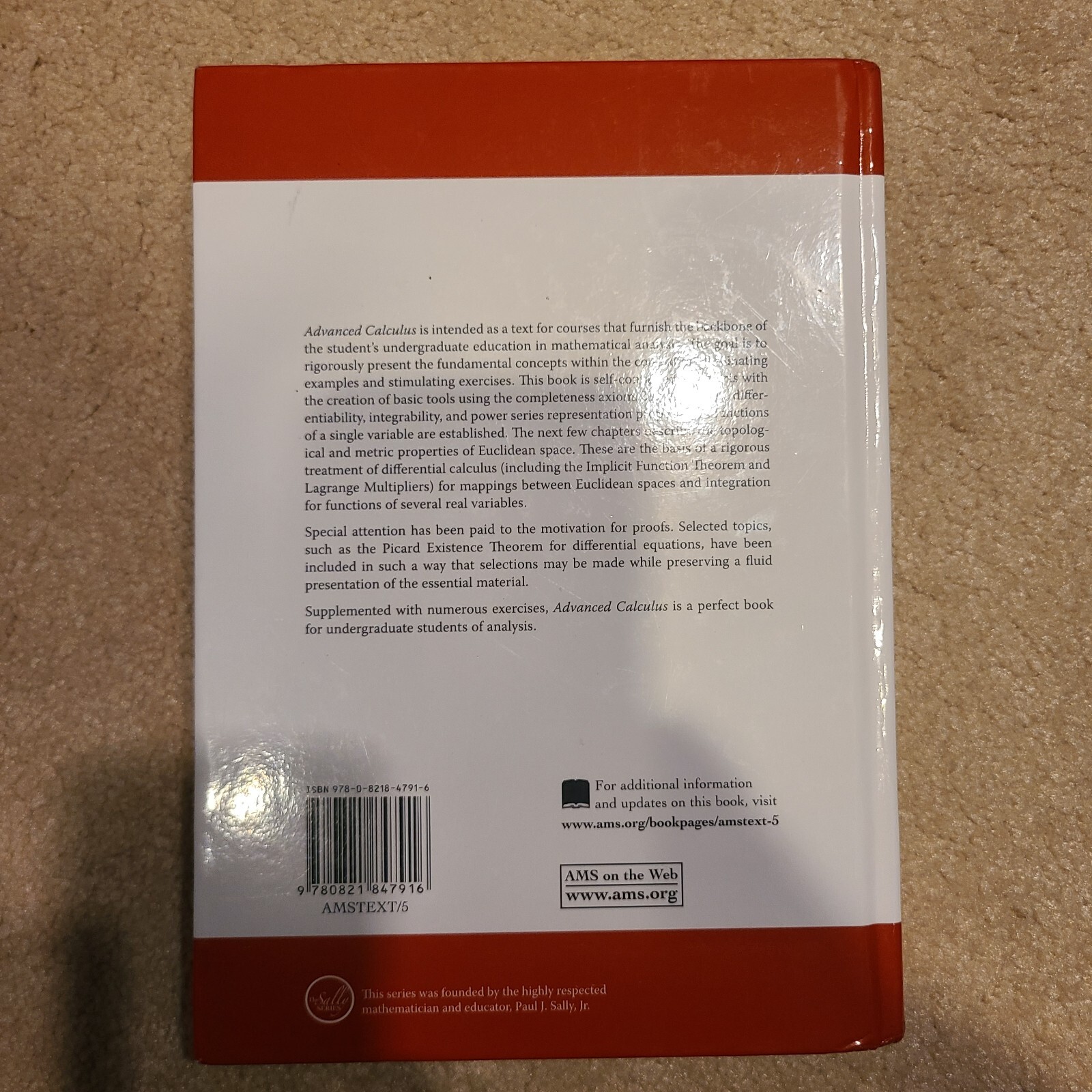 Pure and Applied Mathematics: Advanced Calculus – ISBN:9780821847916