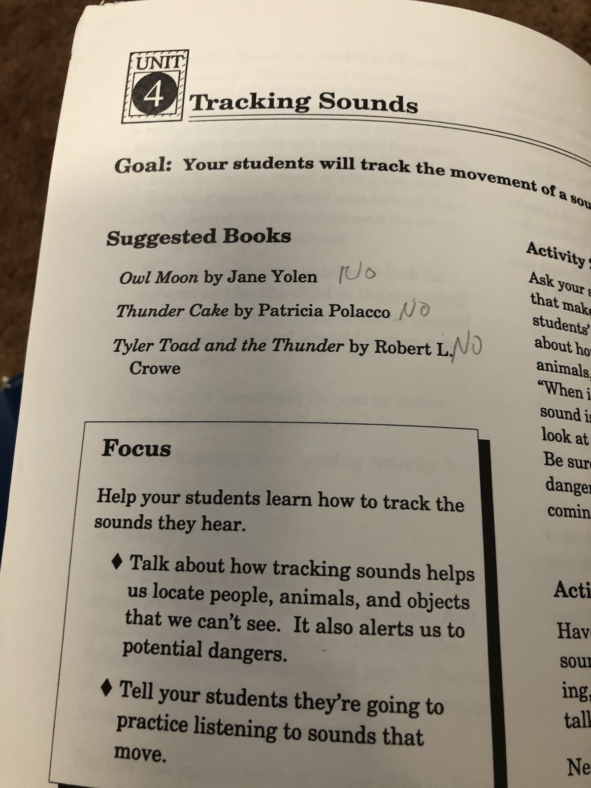 Listening In Room 14- A Classroom Listening Program -linguisystems