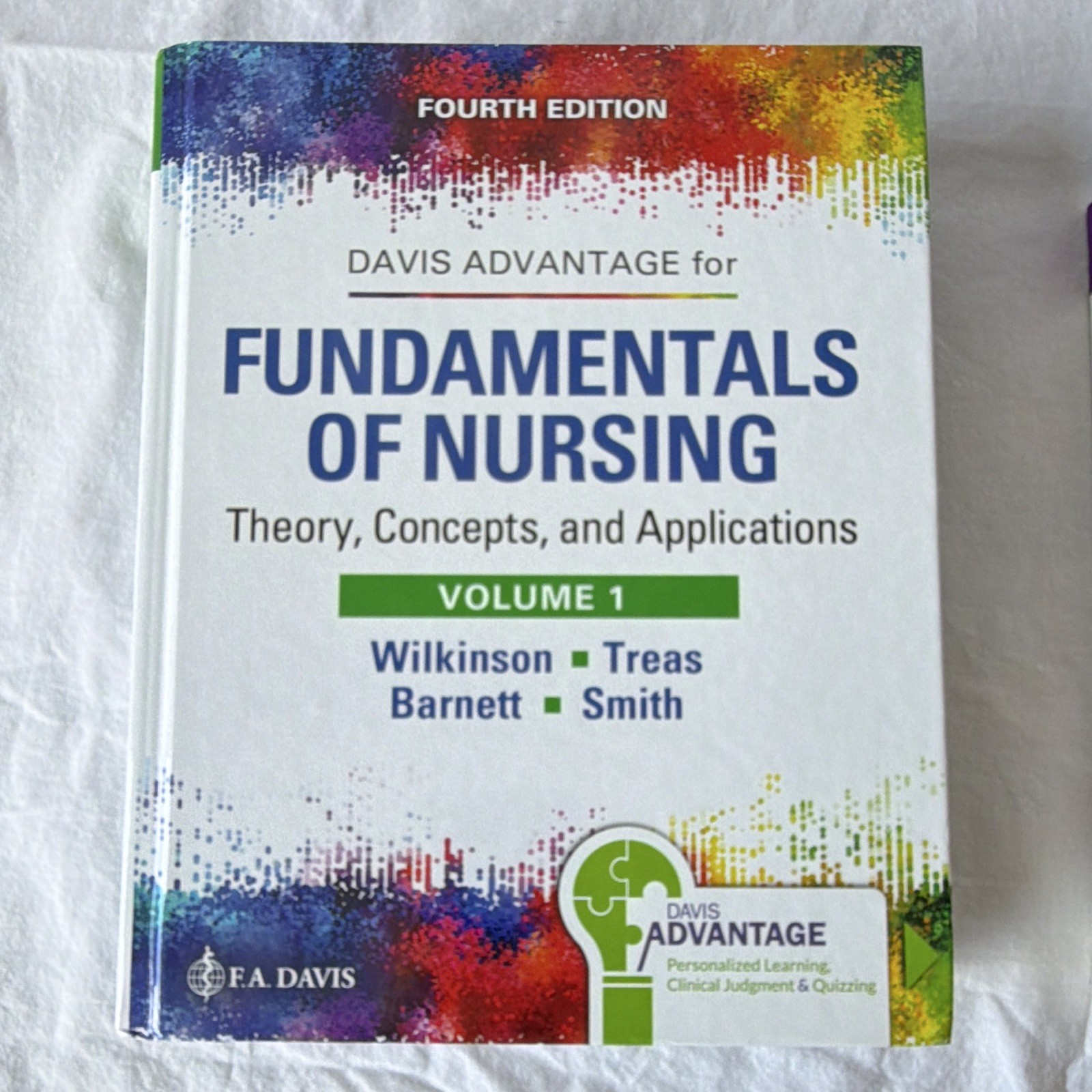F.A. Davis Davis Advantage Fundamentals of Nursing 4th Ed Vol 1-2, 2019