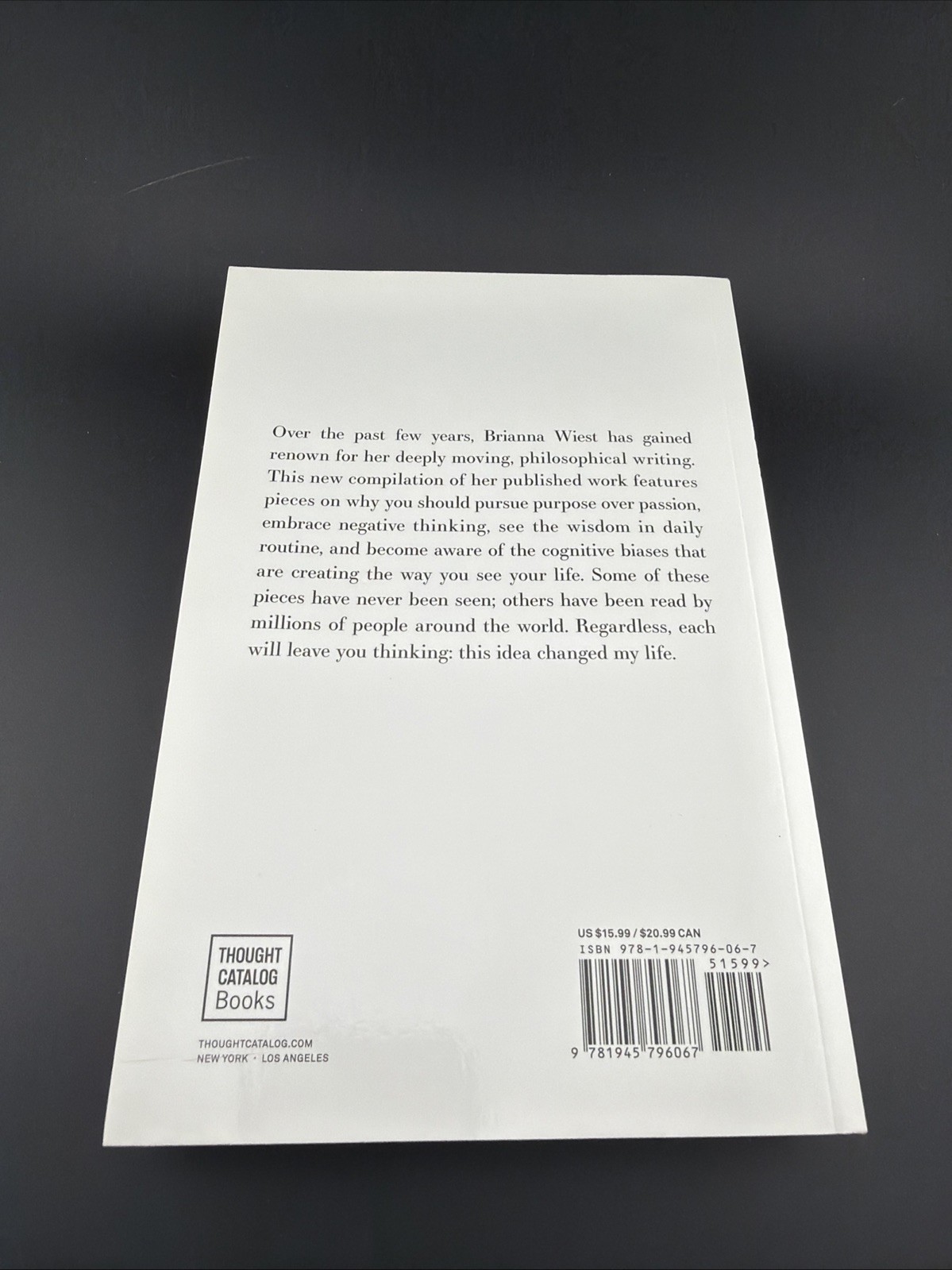 101 Essays That Will Change The Way You Think Brianna Wiest Paperback