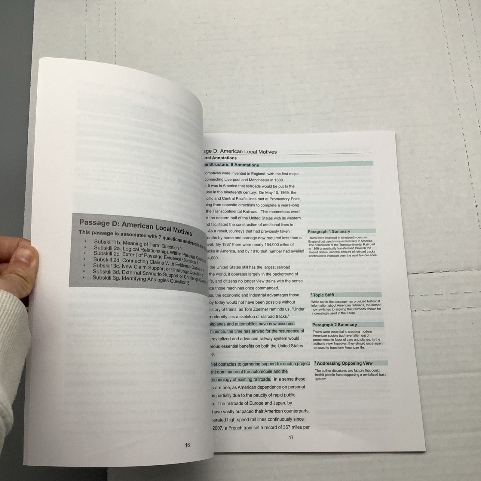 UWorld (GRAD SCHOOL) – MCAT Prep Book – 2026-2027 (Passage Booklet) – GOOD