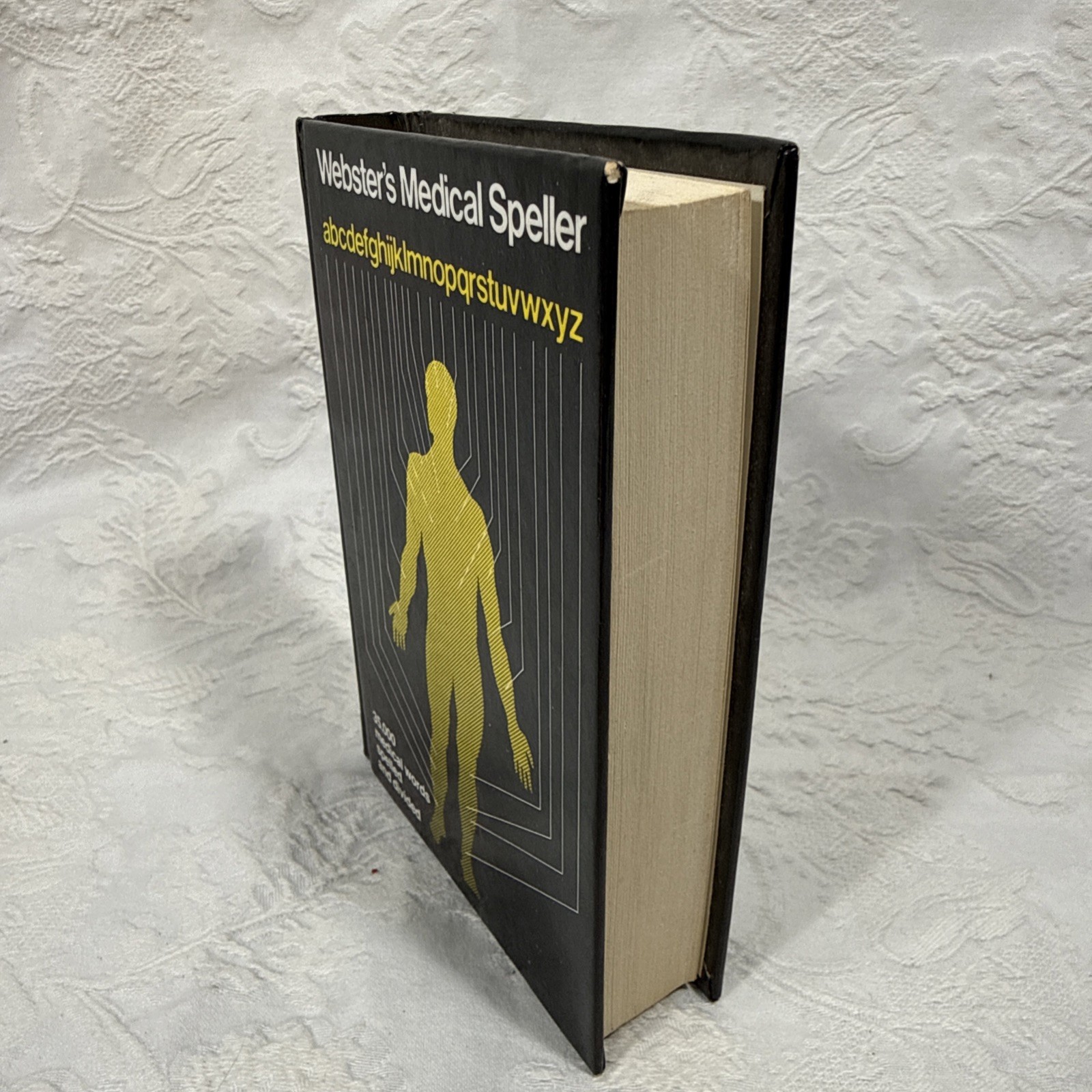 1975 Websters Medical Speller Small Size Hardcover Textbook By Merriam-Webster