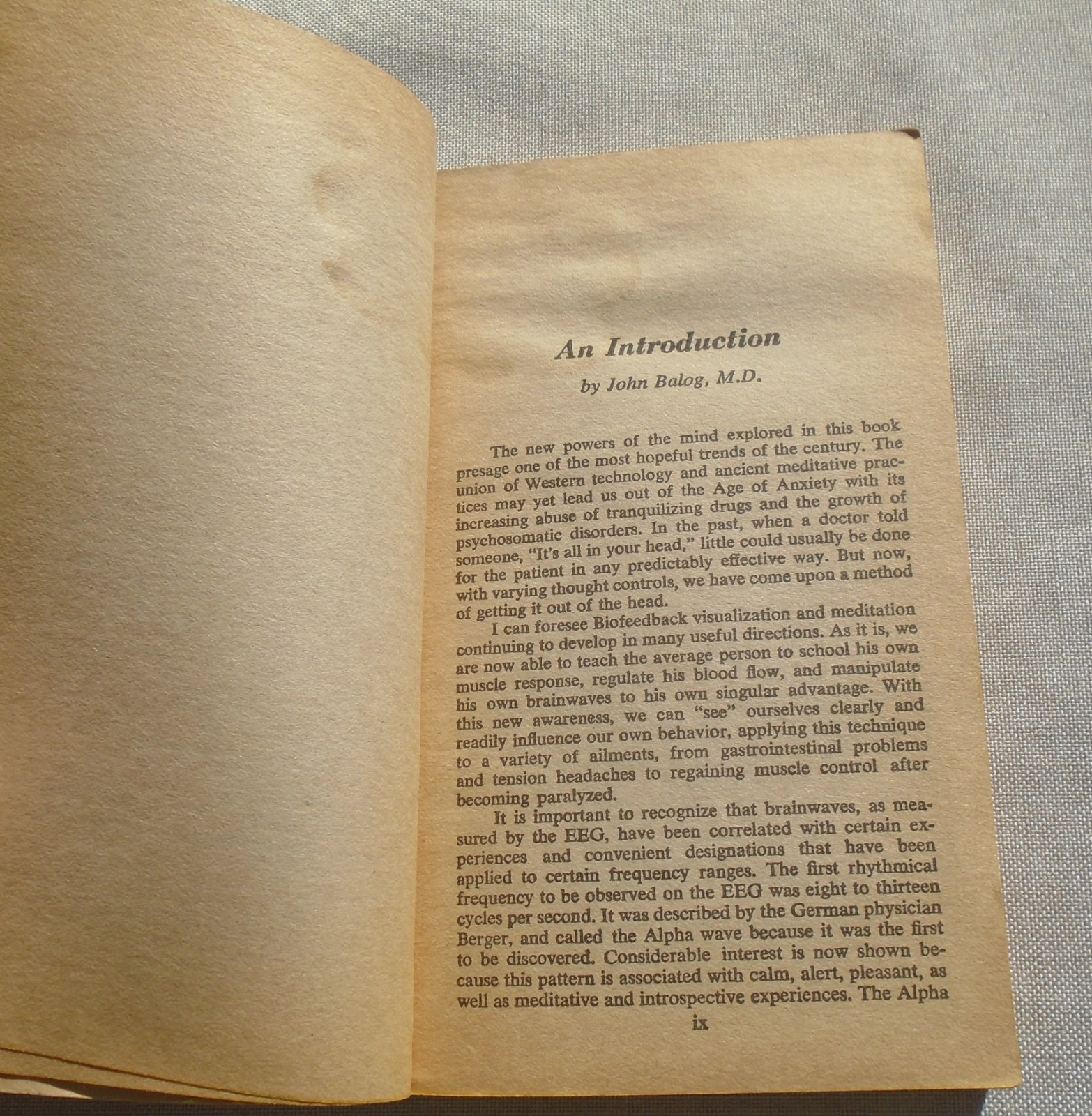 The Power of Alpha-Thinking By Jess Stearn 1st SIGNET PRINTING 1977 paperback