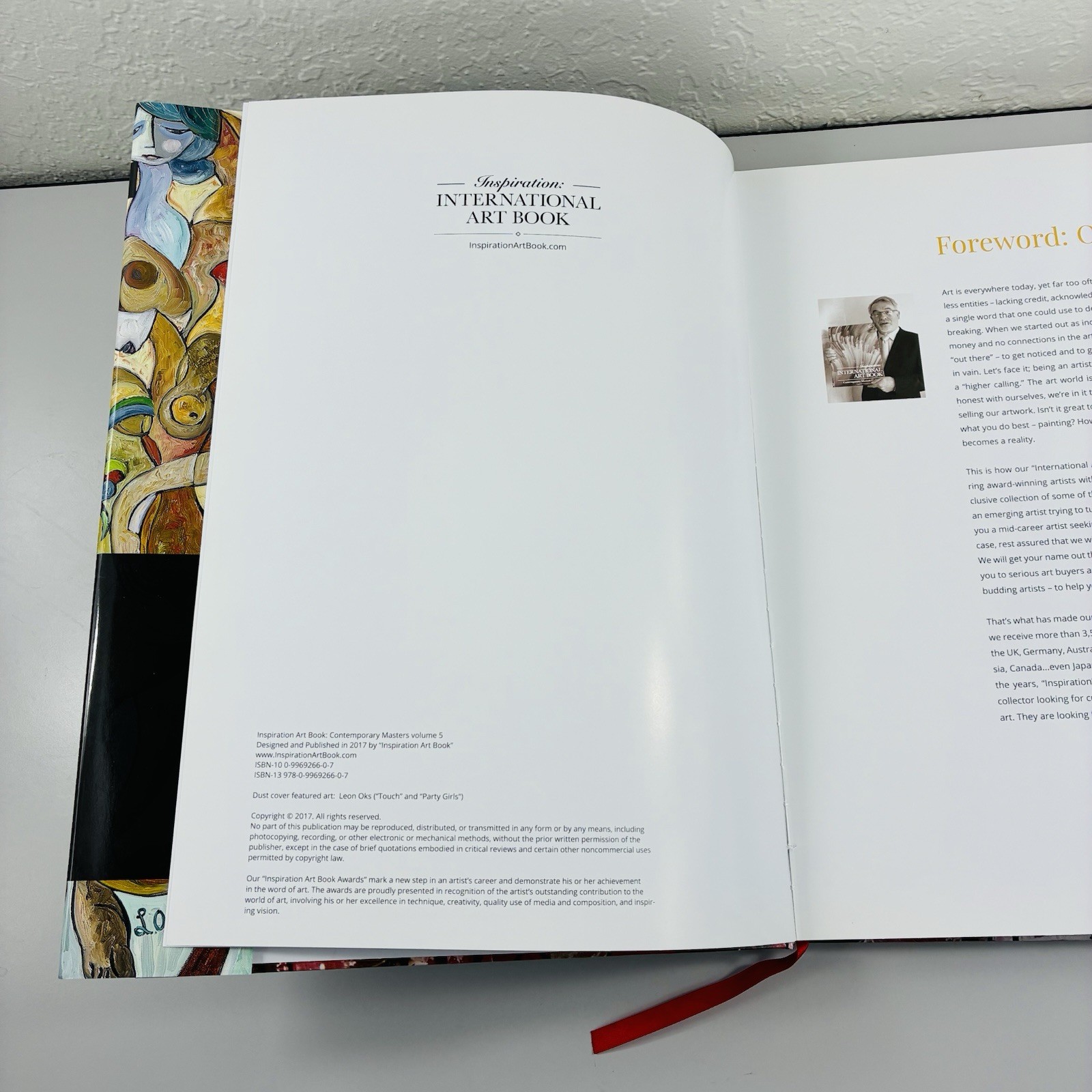 Inspiration International Art Book Contemporary Masters Volume 5 2017 Hardback