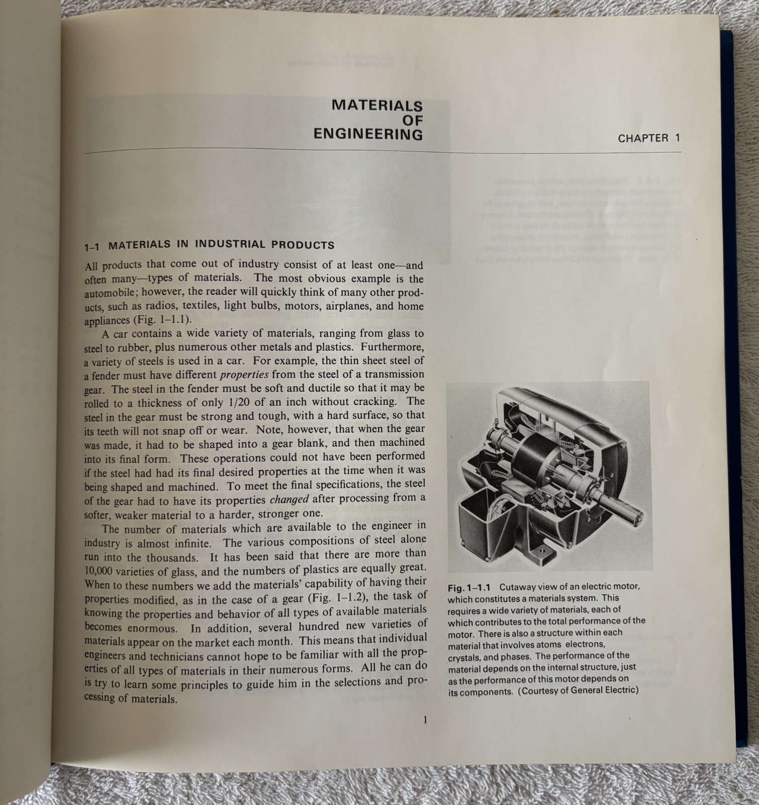 Vintage HC Book: A TEXTBOOK OF MATERIALS TECHNOLOGY, Lawrence Van Vlack, 1973