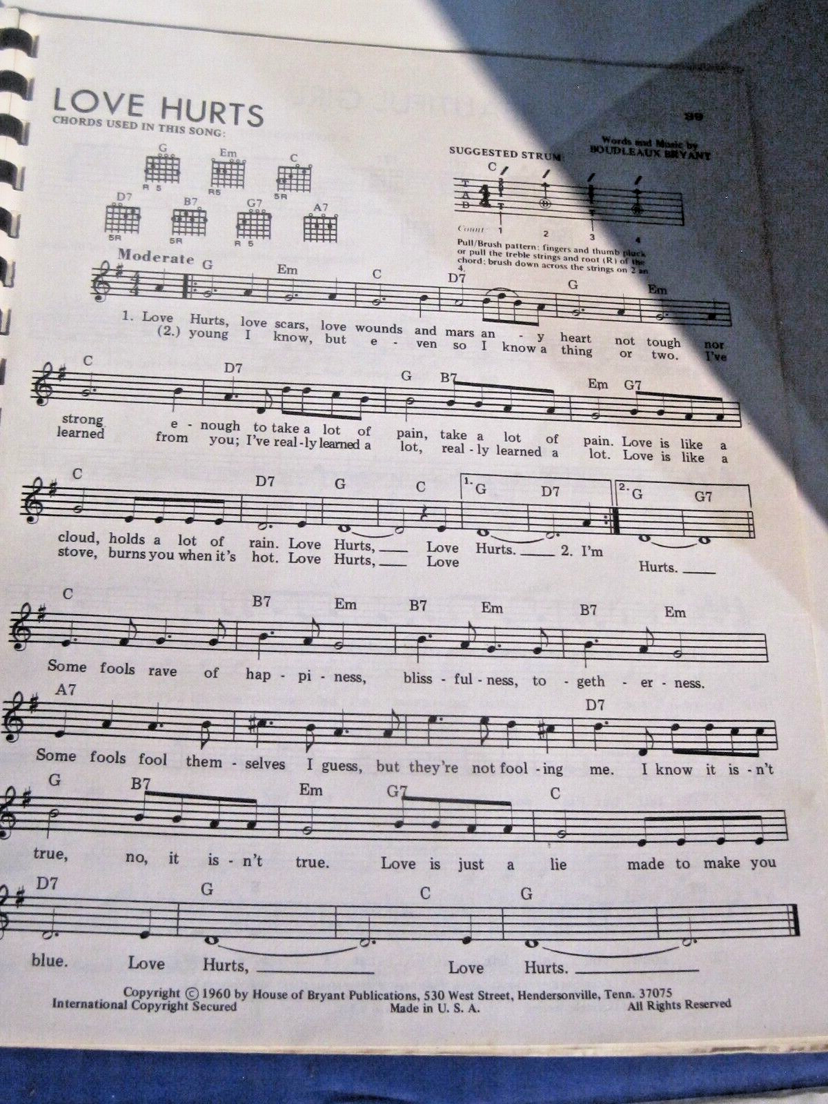Jerry Snyder’s 3rd Basic Sing Book for Guitar – The Best of Country – Year 1985