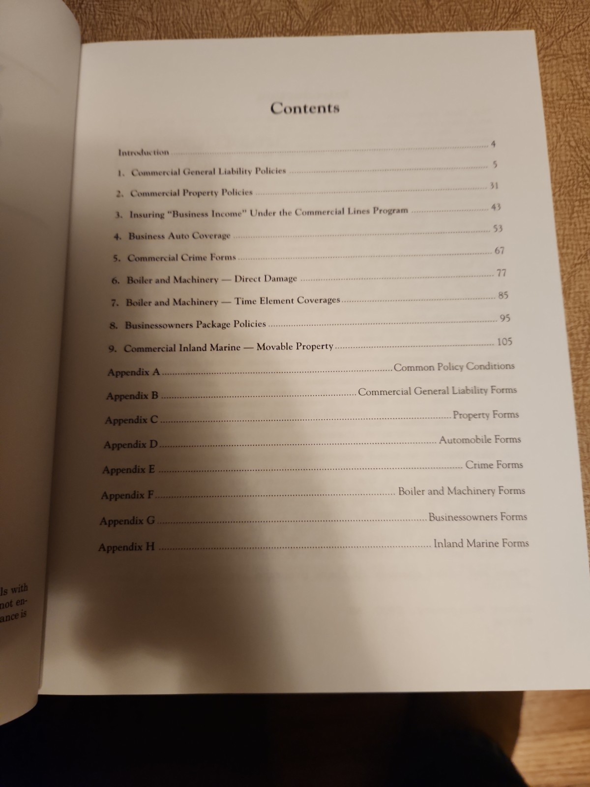 Your Guide to the ISO Commercial Lines Policies seventh edition Insurance