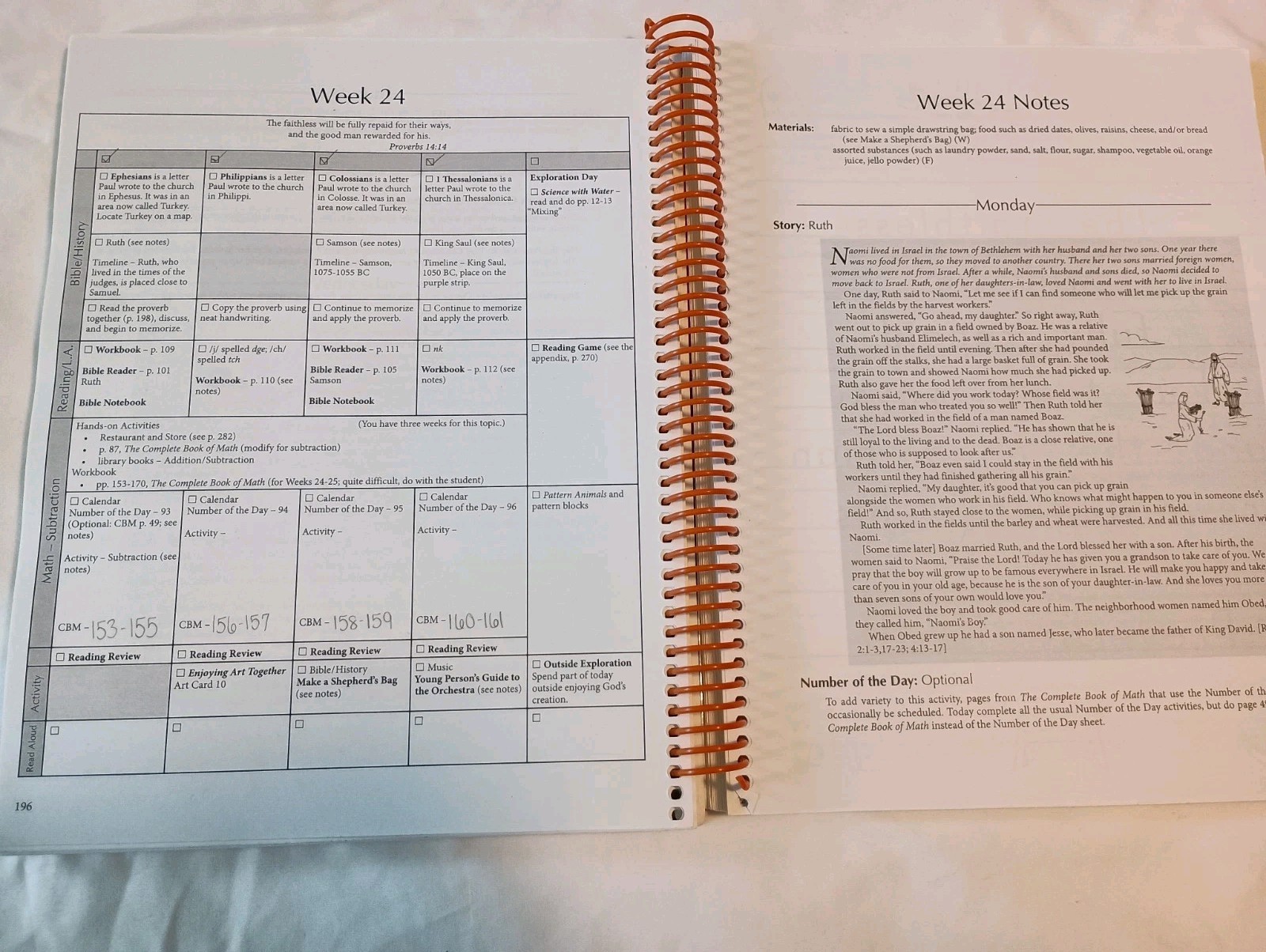 My Father’s World: Learning God’s Story Teacher’s Manual (First Grade)