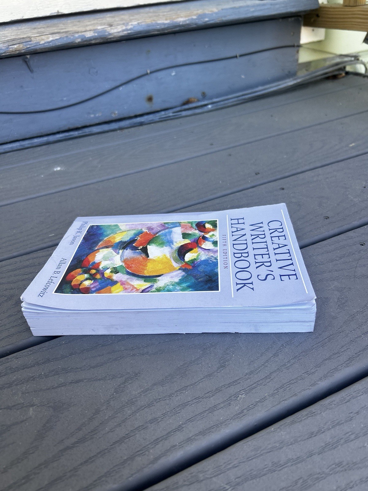 Creative Writer’s Handbook, 5th edition, Jason, Philip K.; Lefcowitz, Allan B