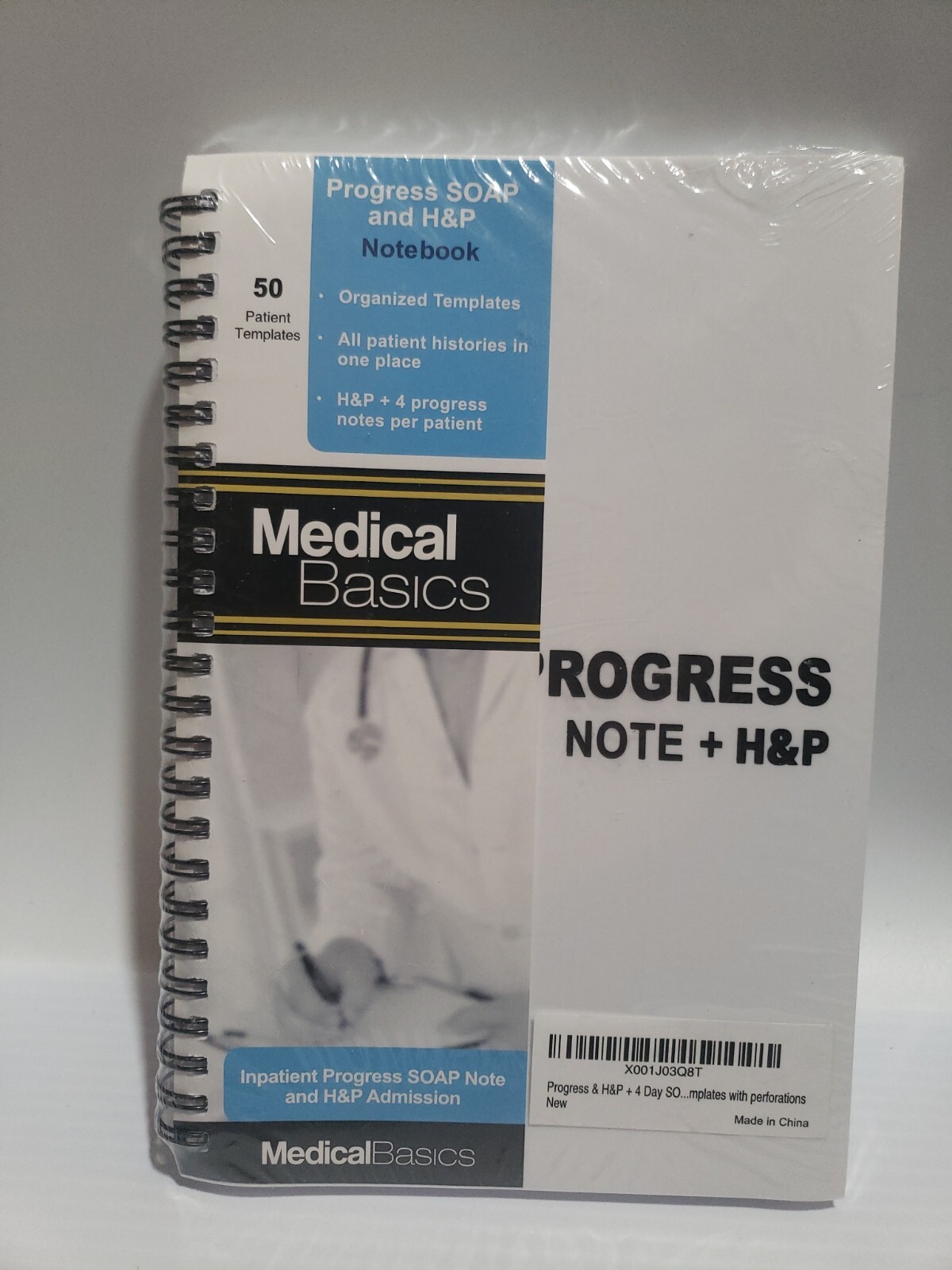 Medical Basics Progress SOAP and H&P Notebook