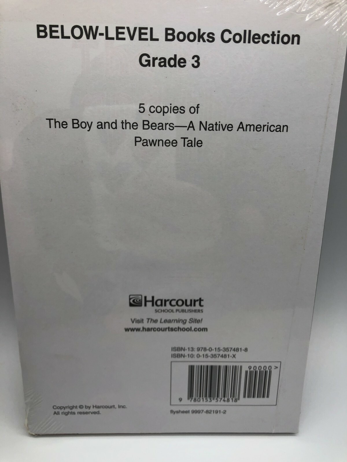 The Boy and The Bear Below-Level Books Collection Grade 3 5 copies