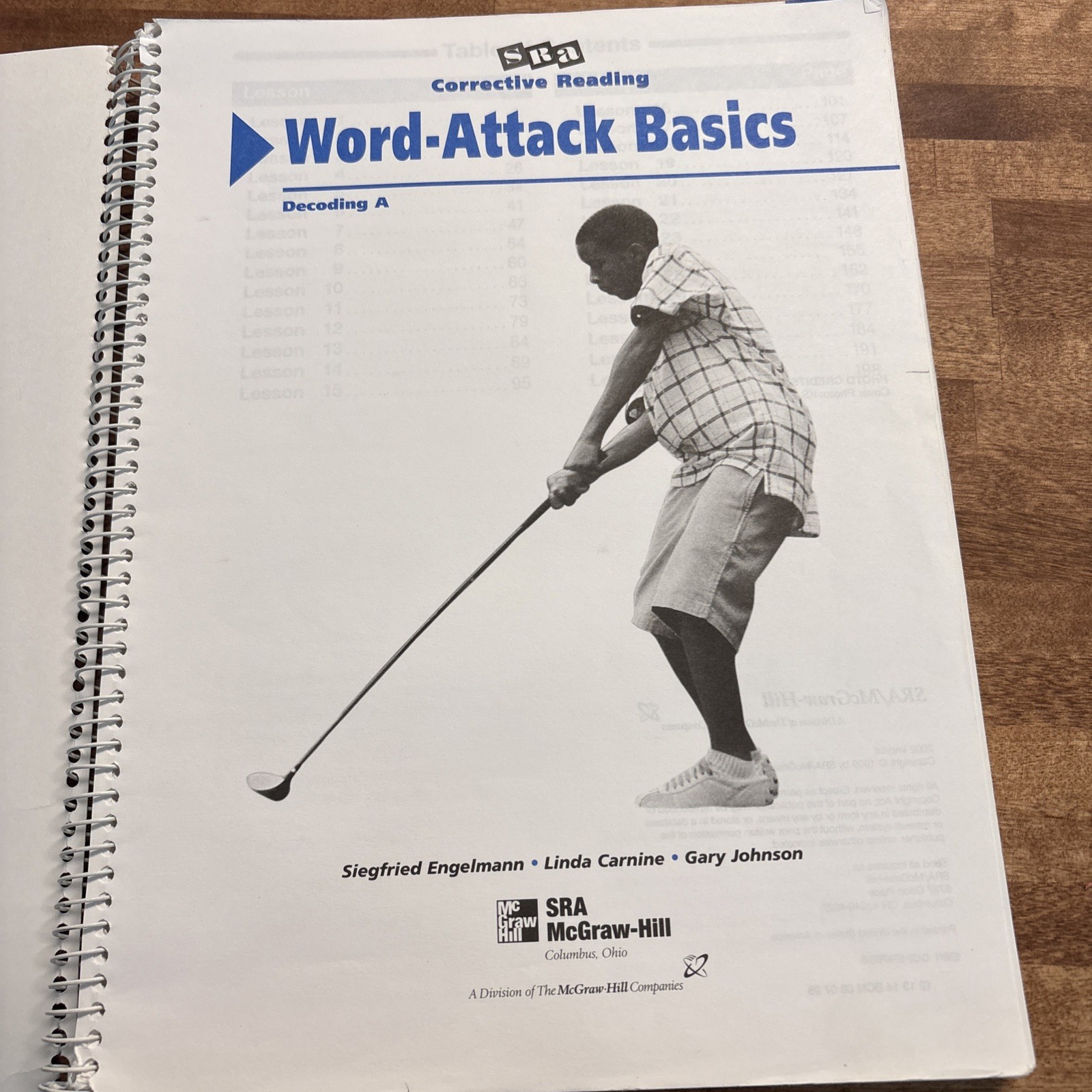 Word-Attack Basics: – SRA Corrective Reading by Engelmann Teacher Decode A