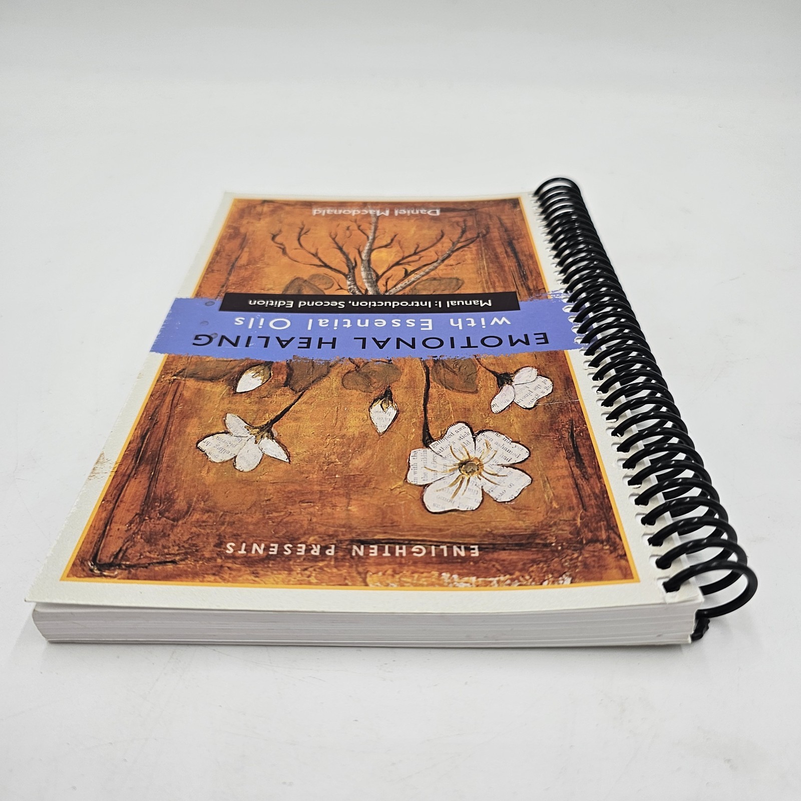 UNMARKED Emotional Healing with Essential Oils | Spiral Bound Aromatherapy | VG+