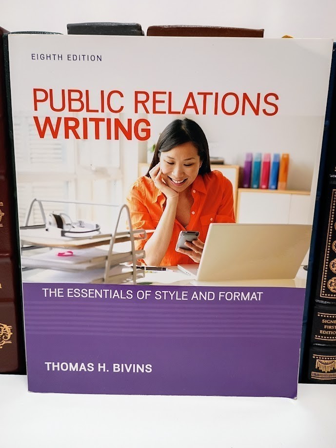 Public Relations Writing: Essentials of Style & Format Bivins Media Guide PR VG