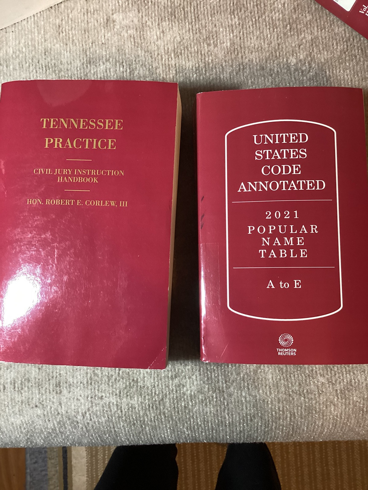 United States Code Annotated General Index 2021 USCA Tables Civil Jury Handbook