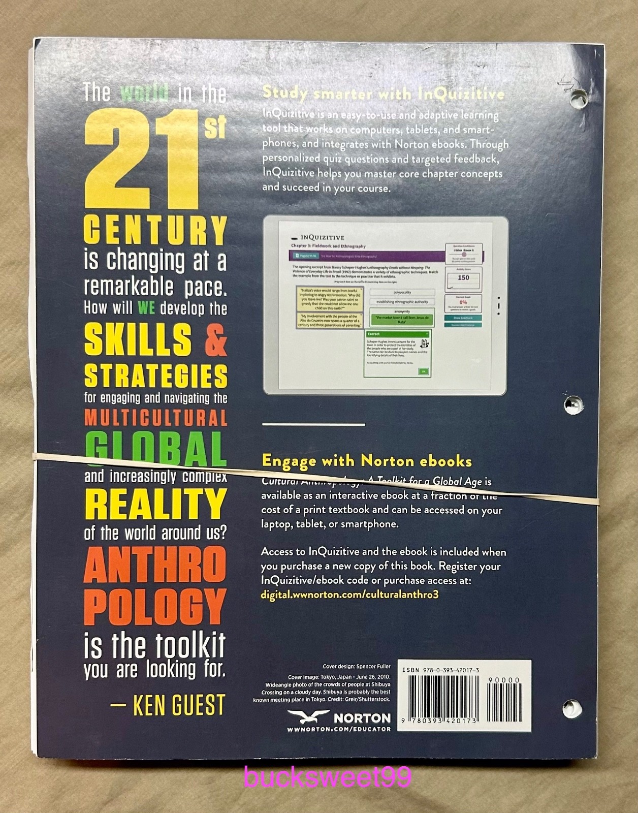 Cultural Anthropology: A Toolkit for a Global Age by Kenneth J. Guest 3rd Ed.