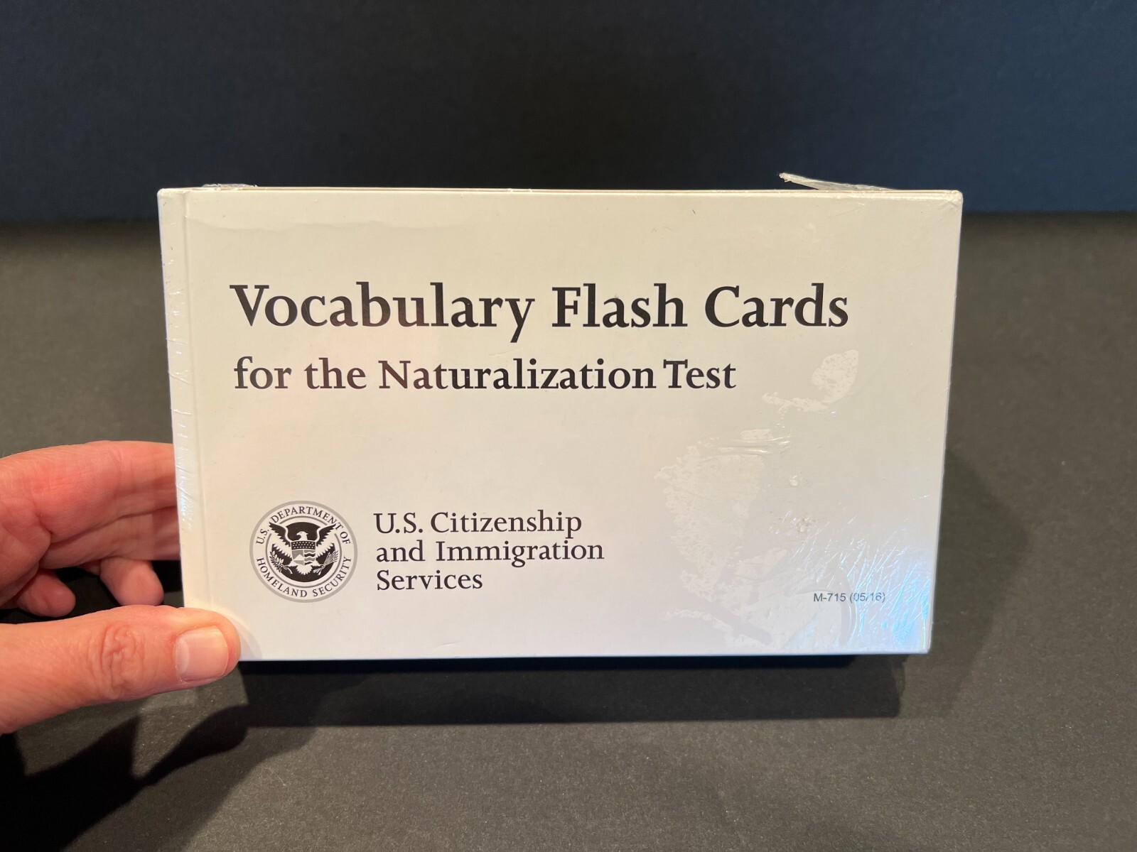 Vocabulary Flash Cards for the Naturalization Test *Factory Sealed* Citizenship