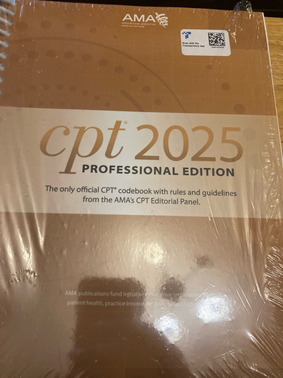New CPT Professional 2025 by American Medical Association (2024, Spiral)