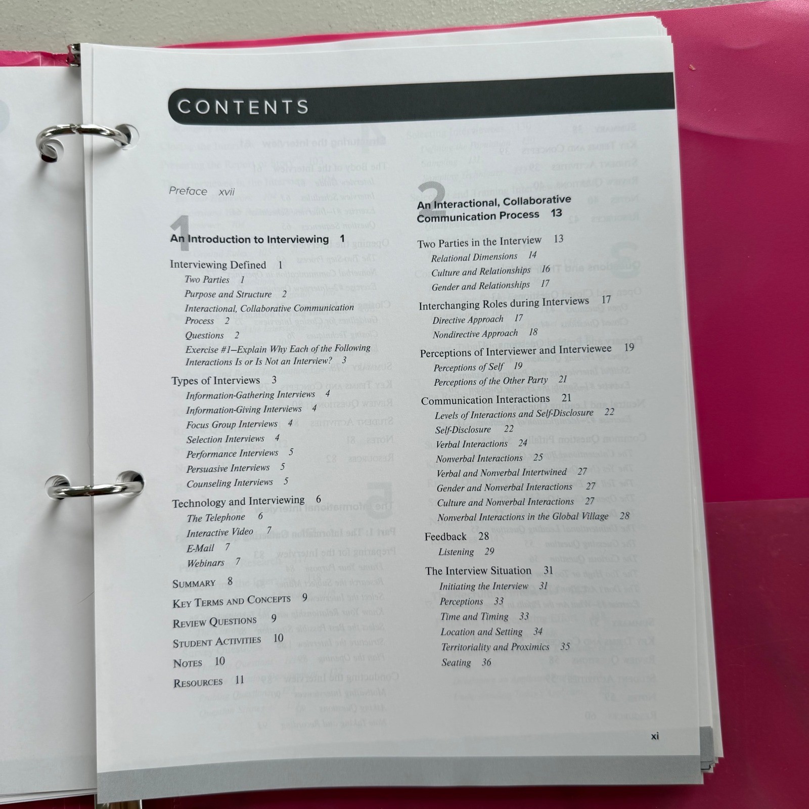 Interviewing Principles & Practices 16th Ed Stewart Loose Leaf Binder & Connect