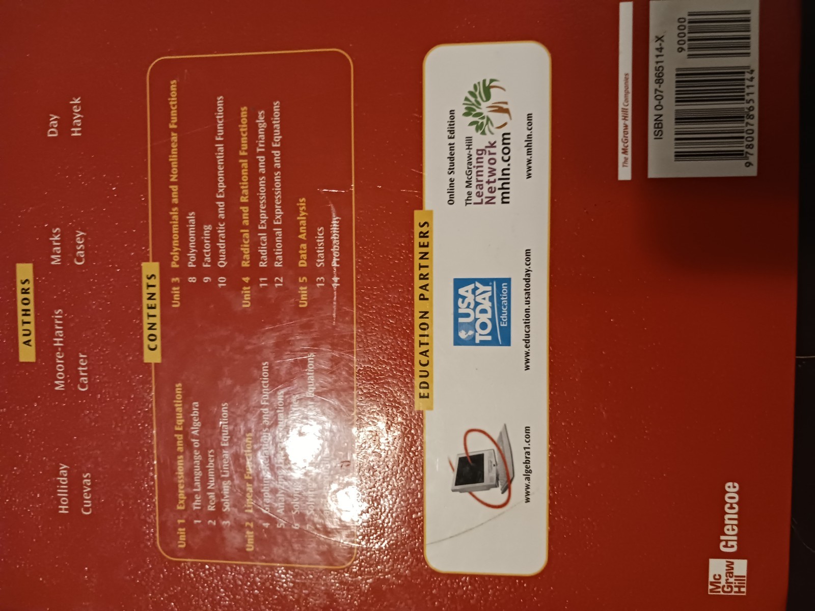 Glencoe/McGraw-Hill Glencoe Mathematics Algebra 1 Teacher Wraparound 2000