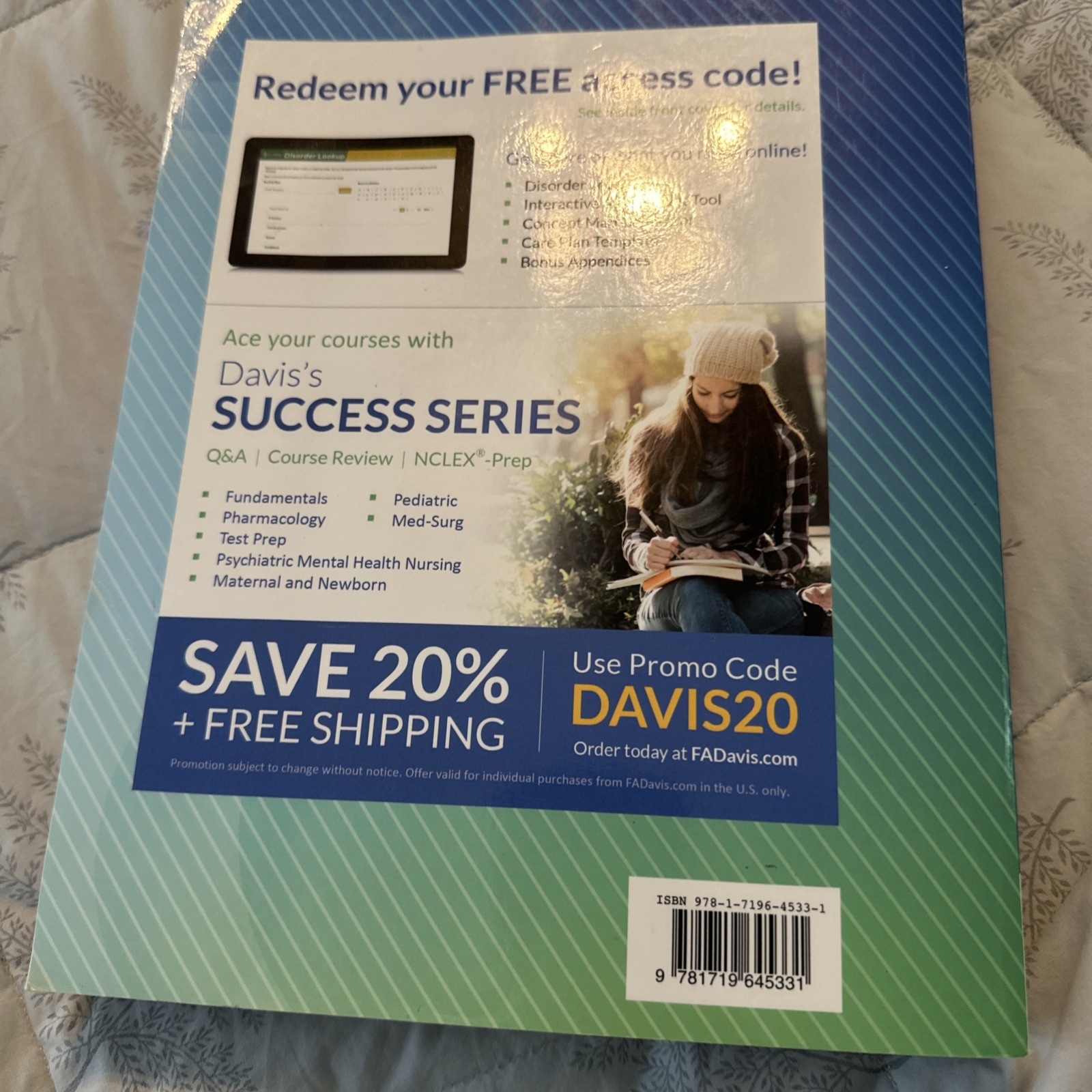 Nursing Diagnosis Manual 7th edition F. A. Davis NEW 2022 Access Code intact