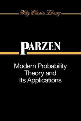 Wiley Classics Library: Modern Probability Theory and Its Applications by…