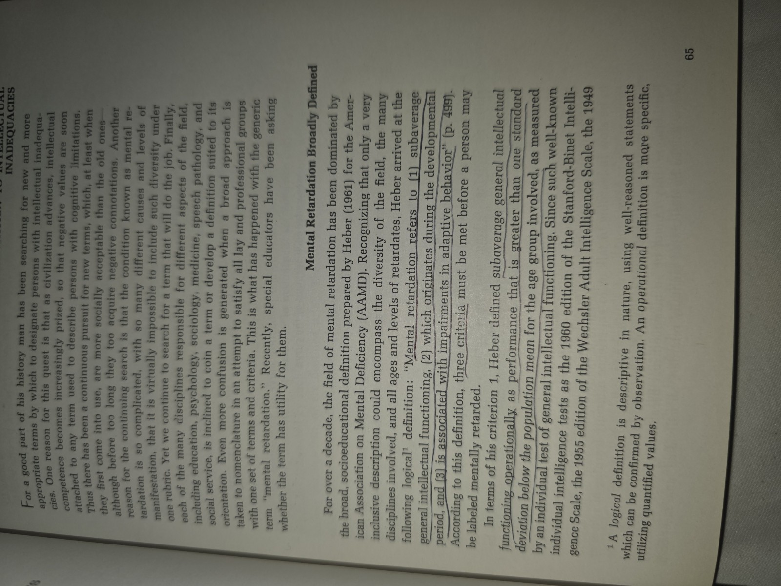 EXCEPTIONAL CHILDREN IN THE SCHOOLS 2nd edition Dunn 1973 HC